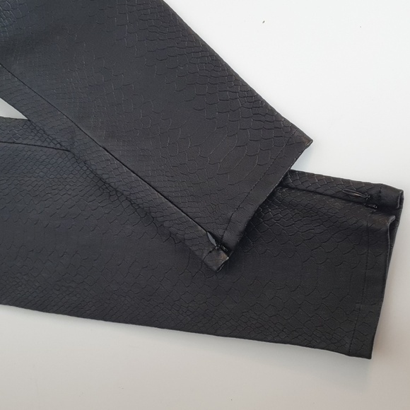 Ralph Lauren Purple Label Lamb Leather Side-zip Pants - Picture 8 of 12